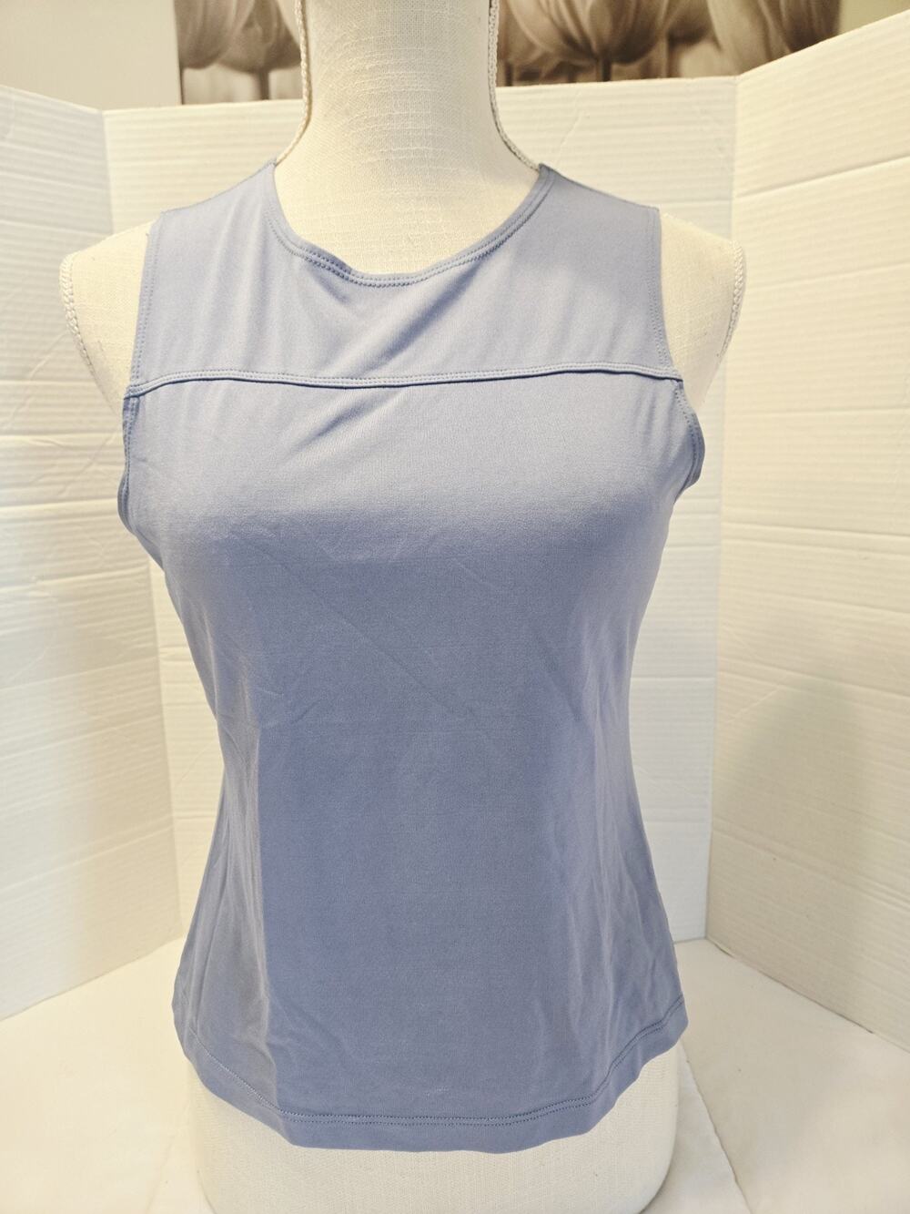 Vintage Patagonia women's M Lavender Stretch Tank Top Athletic Outdoor Hiking